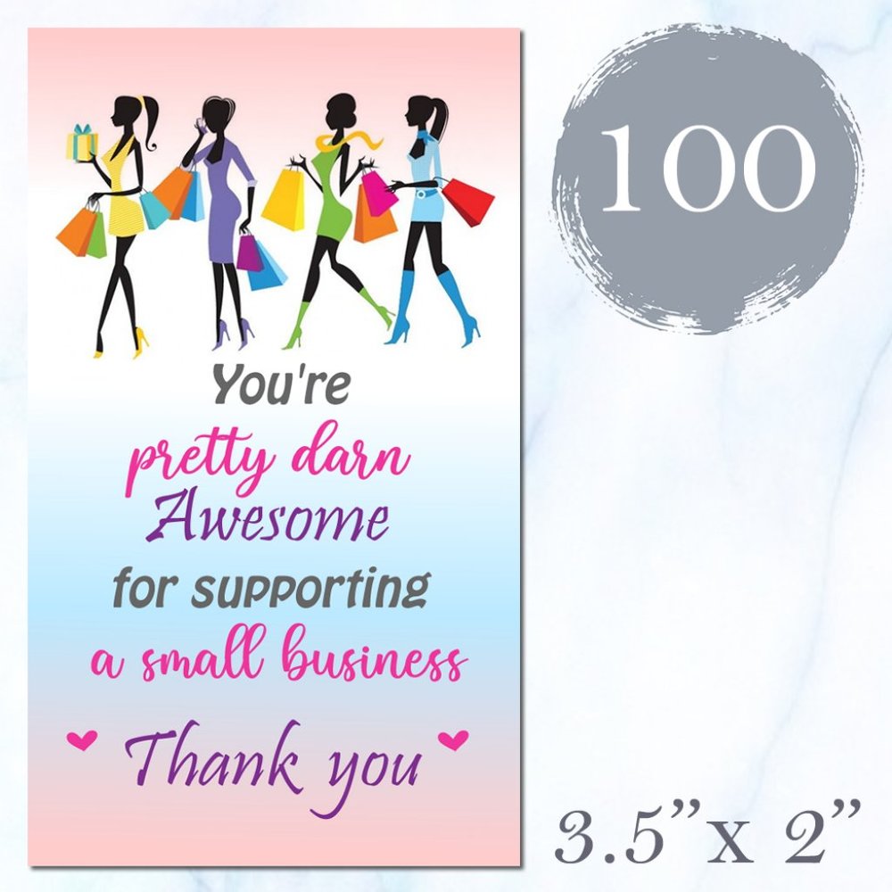 100 Thank You Cards